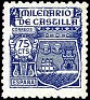 Spain 1944 Millennium Of Castile 75 CTS Blue Edifil 982